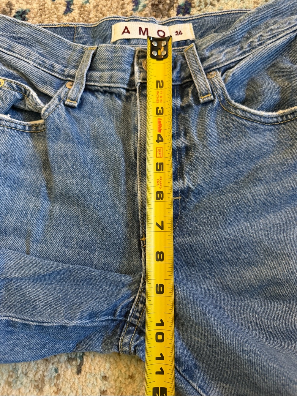 AMO Billie wide leg crop jeans - Picture 6 of 6